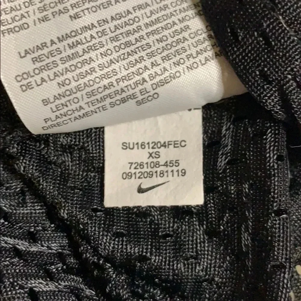 Nike ‘Just do it’ Mesh Racerback Tank Size XS